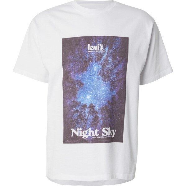 LEVIS Tričko námornícka modrá / indigo / baklažánová / biela 65582277