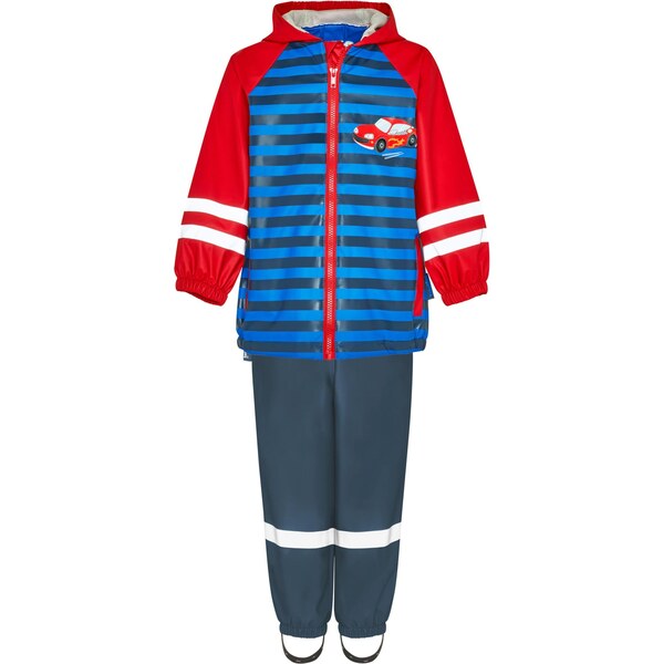 PLAYSHOES Funkčný komplet Rennwagen modrá / námornícka modrá / červená 65663048