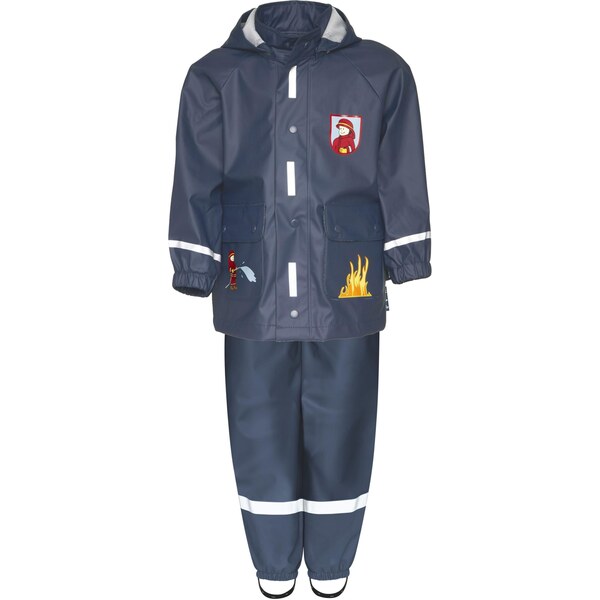 PLAYSHOES Funkčný komplet Feuerwehr námornícka modrá / tmavožltá / 65663044