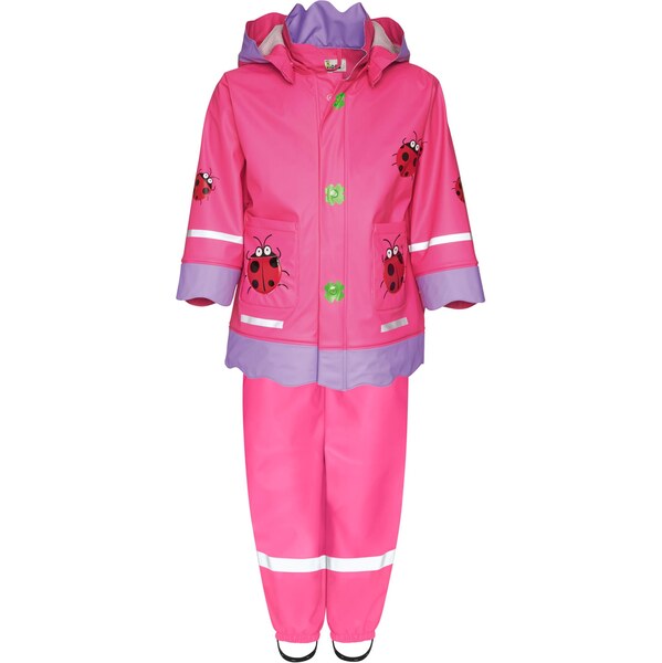 PLAYSHOES Funkčný komplet Glückskäfer levanduľová / ružová / červená / 65663047