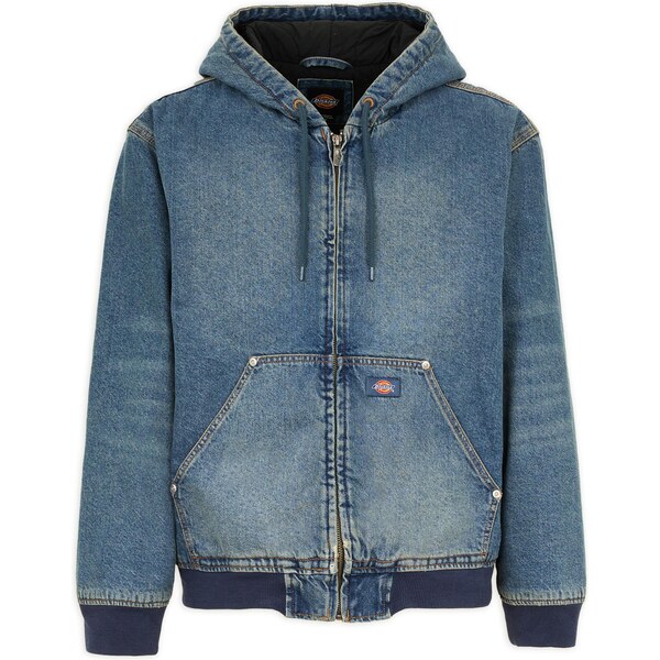 DICKIES Prechodná bunda Hilham modrá denim 65659821