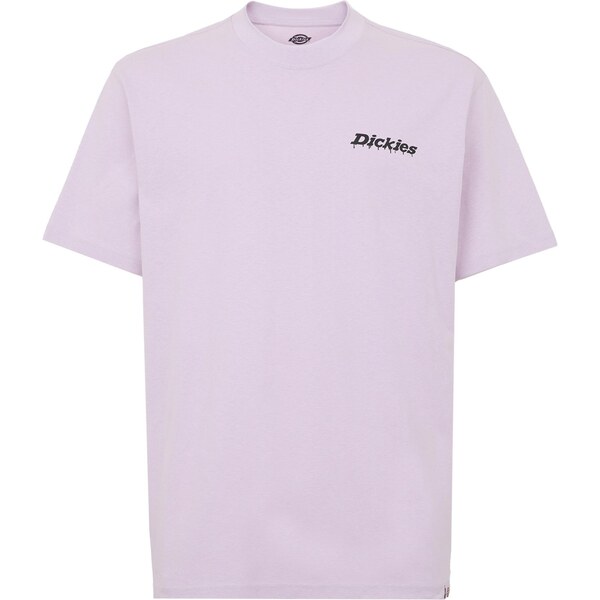 DICKIES Tričko Statesville orchideová / farba lesného ovocia / čierna 65659828