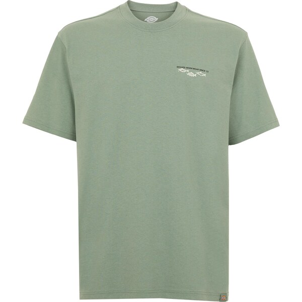 DICKIES Tričko Laryville svetlozelená / čierna / biela 65659835