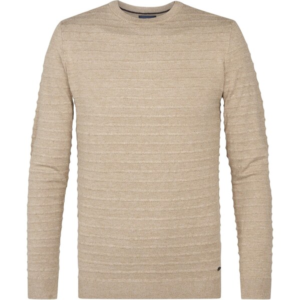 Petrol Industries Sveter Thornewood piesková 65889394