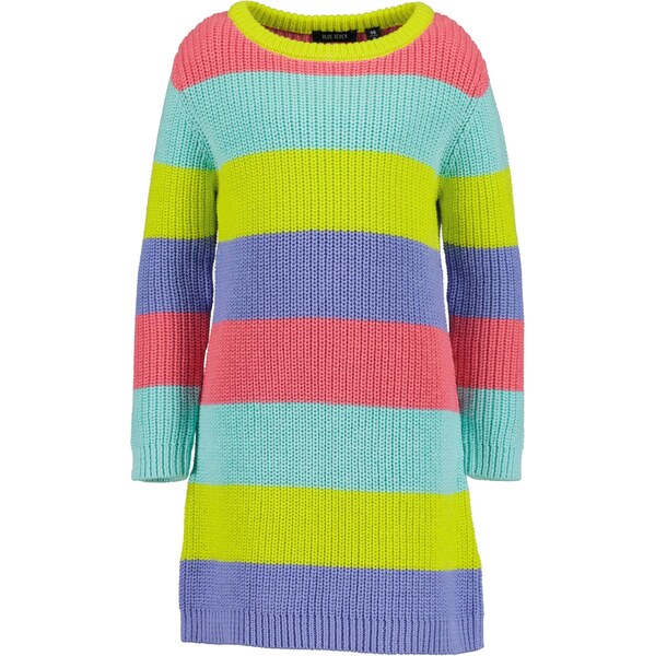 BLUE SEVEN Šaty svetlomodrá / žltá / tmavofialová / pitaya 65878588