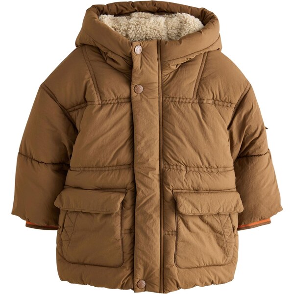 Next Kabát hnedá 65922197