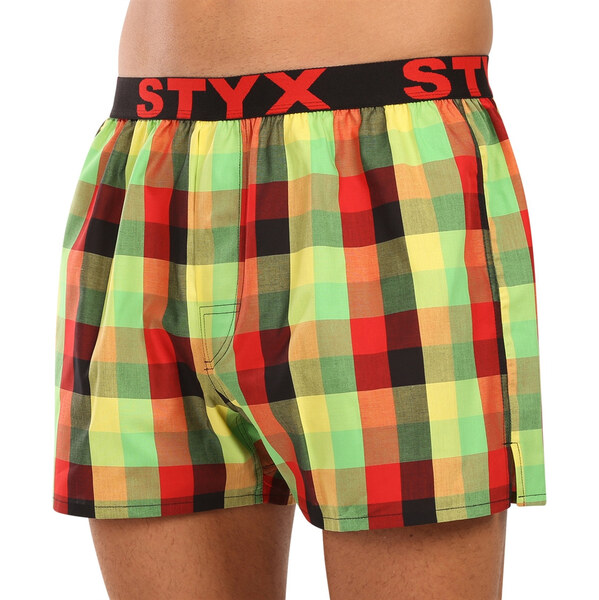 Pánske trenky Styx športová guma viacfarebné (B1104) 65273849