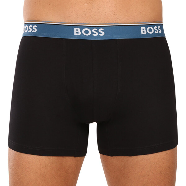 3PACK pánske boxerky BOSS čierne (50531691 968) 65273861