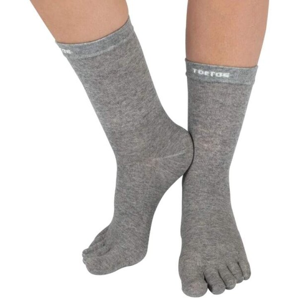 SILVER prstové ponožky se stříbrem ToeToe sivá 35-41 1 pár 65079906