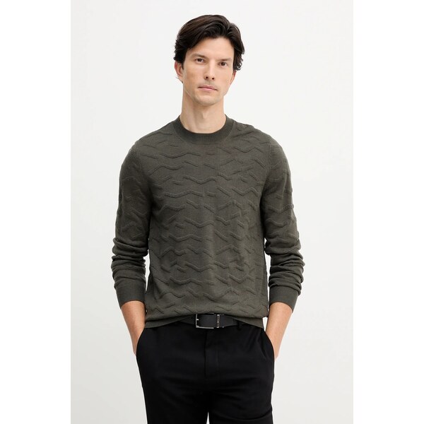 Sveter s prímesou vlny Armani Exchange 65275422