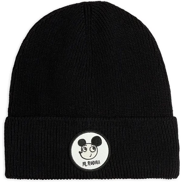 Čiapka s prímesou vlny Mini Rodini Ritzratz 65297499