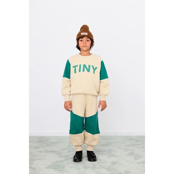Detské bavlnené nohavice Tinycottons TINY COLOR BLOCK SWEATPANT 65278312