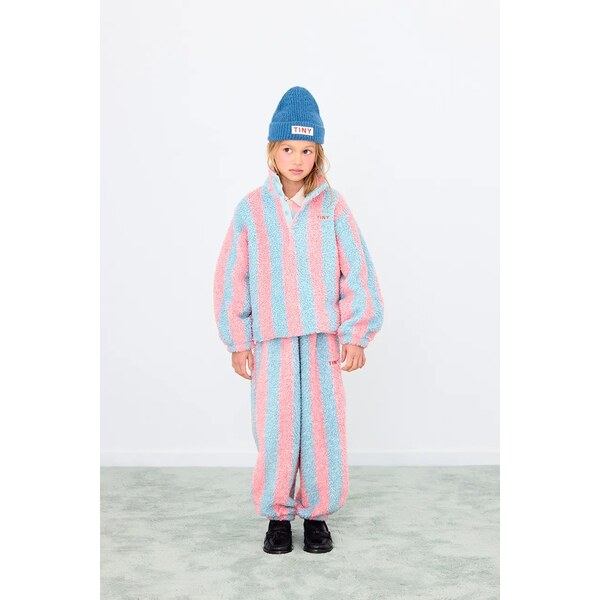 Detské tepláky Tinycottons STRIPES SHERPA SWEATPANT 65278309