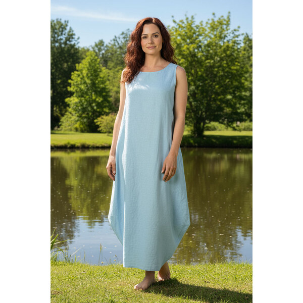 Lotika Linen Ľanové balónové šaty Lotika 63333893