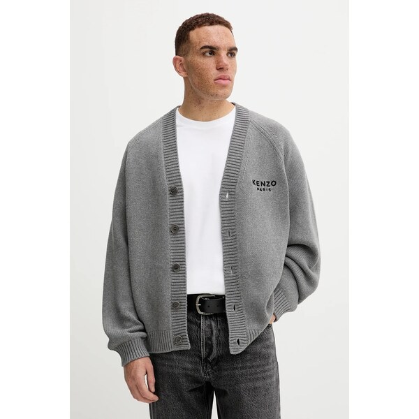 Kardigán s prímesou vlny Kenzo 65279243