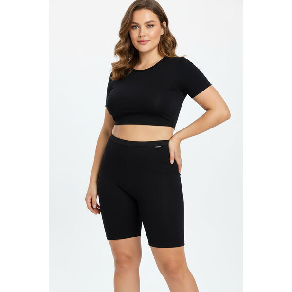 Glara Bavlnené boxerky s dlhými nohavicami - aj nadrozmerné 27069551