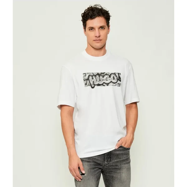 Hugo Blue Tričko Nedirix | regular fit 65279477