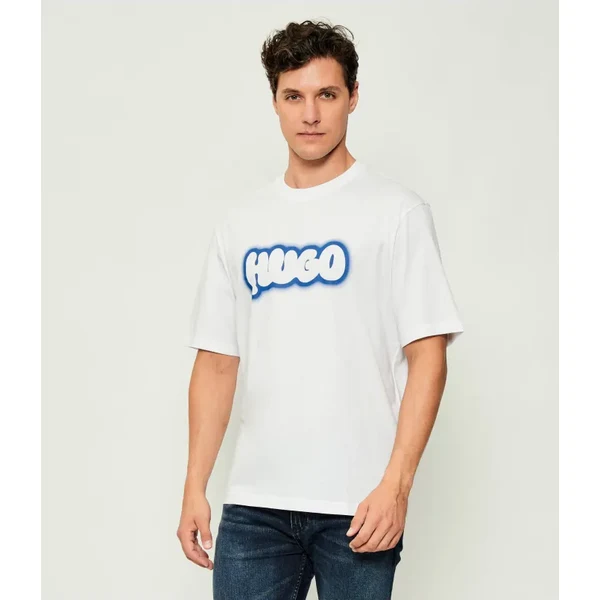 Hugo Blue Tričko Nulibax | regular fit 65279470