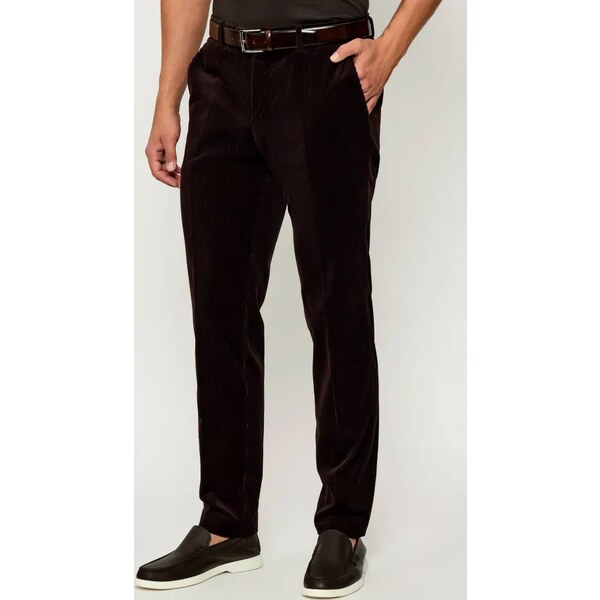 BOSS BLACK Menčestrové nohavice SB-SUIT-Trous-252_DB | Boss x David 65279459