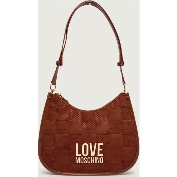 Love Moschino Kožená kabelka na rameno 65248093