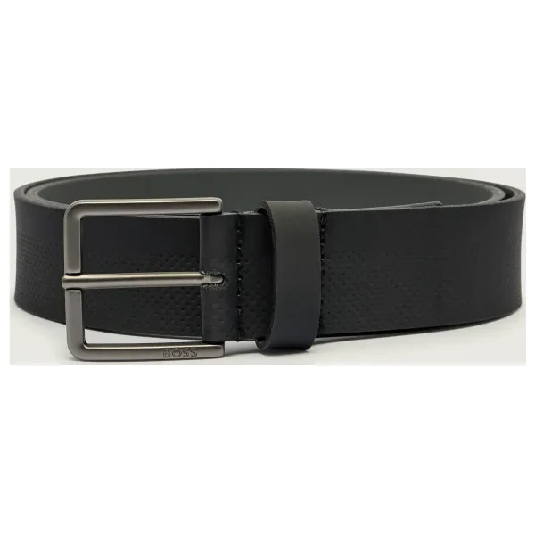 BOSS BLACK Kožený opasok Ther-Drill_Sz35 65245559