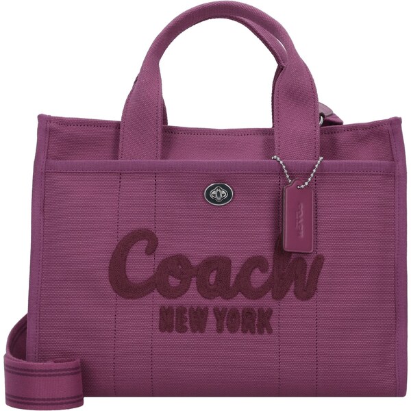 COACH Kabelka CARGO TOTE BAG fialová / cyklaménová 65874513