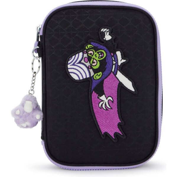 KIPLING Kabelky 100 PENS grafitová / orchideová / čierna / biela 65882391