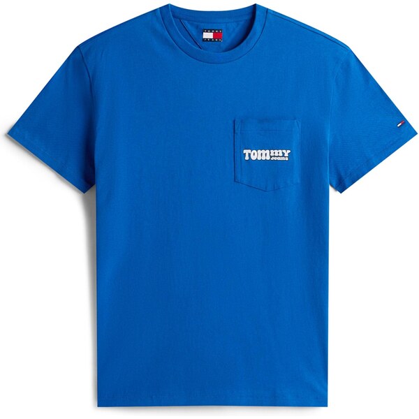 Tommy Jeans Tričko modrá / biela 65284018