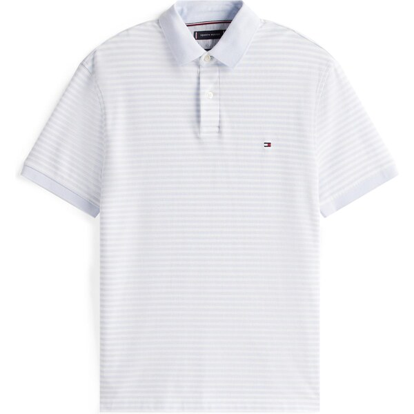 TOMMY HILFIGER Tričko CORE 1985 modrosivá / biela 65284011