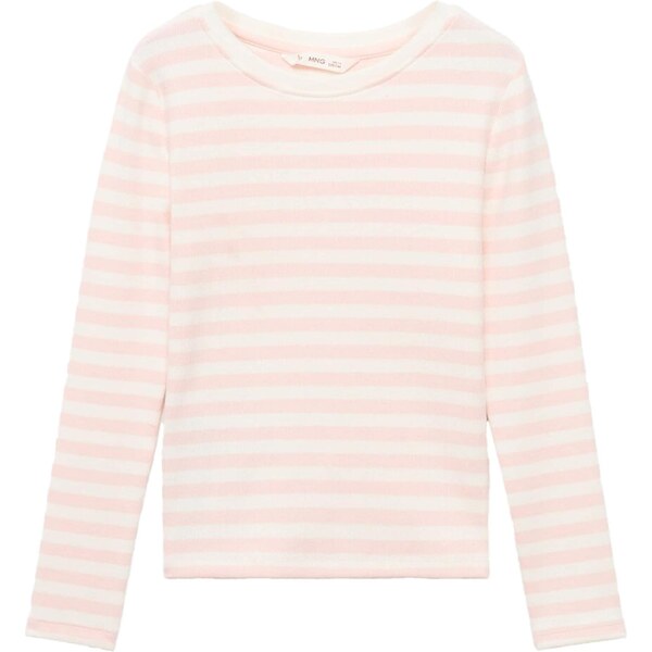 MANGO KIDS Tričko RORY krémová / ružová 65891386