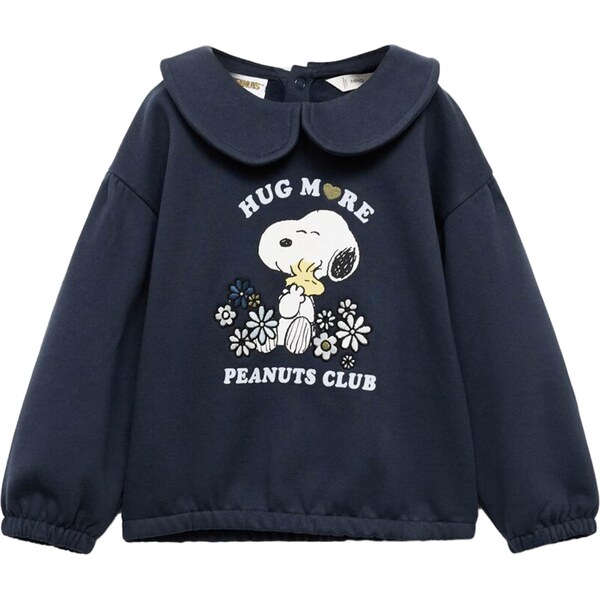 MANGO KIDS Mikina SYPOLO námornícka modrá / kaki / biela 65494372