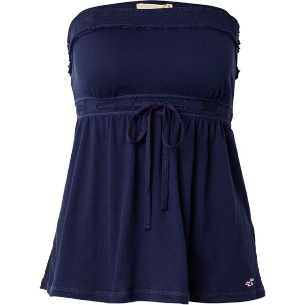 HOLLISTER Top námornícka modrá 65891381