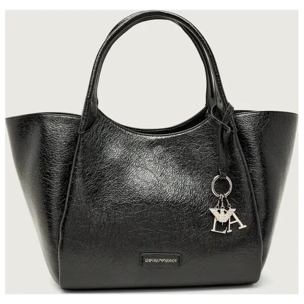 Emporio Armani Kožená shopper kabelka 65279489