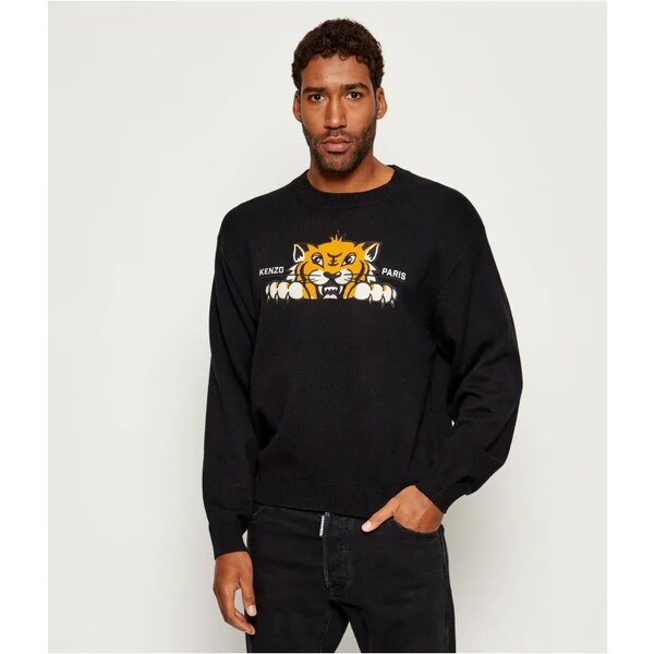 Kenzo Vlnený sveter KENZO HAPPY TIGER | Classic fit 65274897