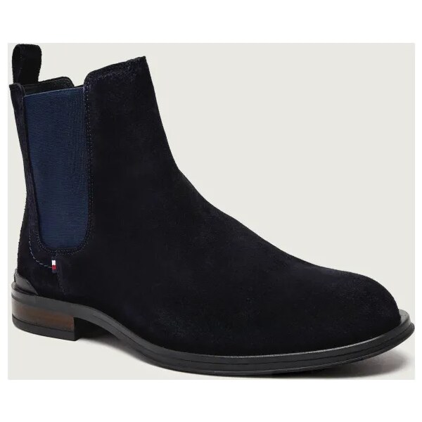 Tommy Hilfiger Jazdecké topánky | semiš 65281392