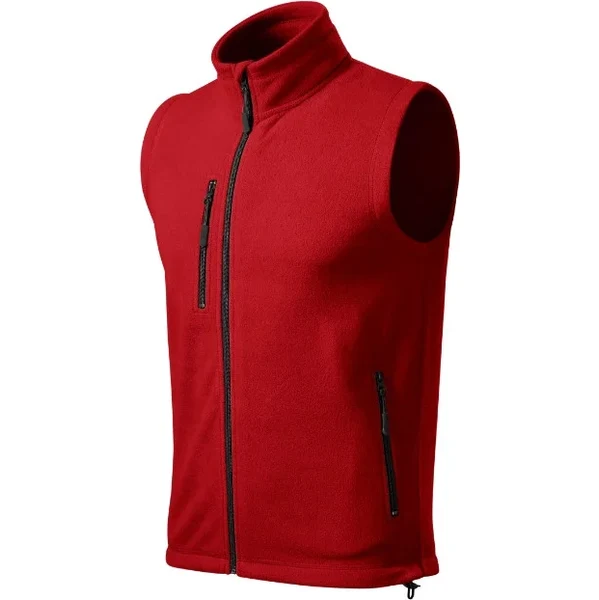 MALFINI, a.s. Exit fleecová vesta unisex červená 66083846
