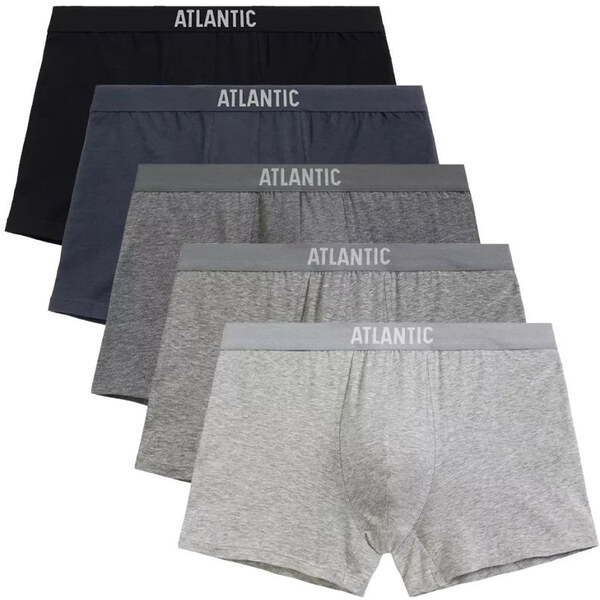 Pánske boxerky 5 pack 011 mix - Atlantic 65448301