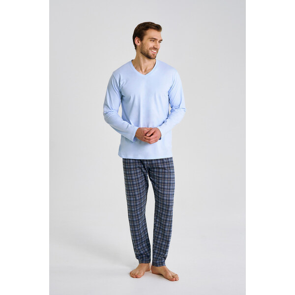 Taro 3475 PÁNSKE DLHÉ PYŽAMO MARK M-2XL 65448557