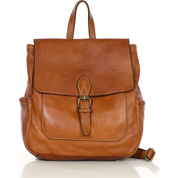 MARCO MAZZINI Svetlohnedý batoh s vreckami (v224a) 47337676