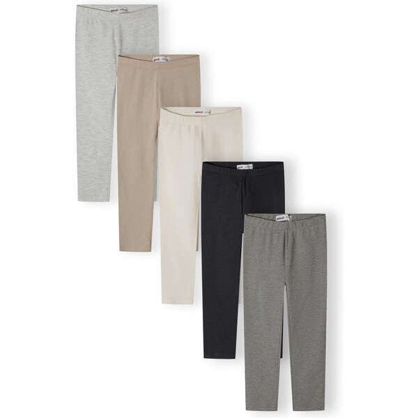 MINOTI Legíny béžová / piesková / tmavosivá / sivá melírovaná / čierna 65888533