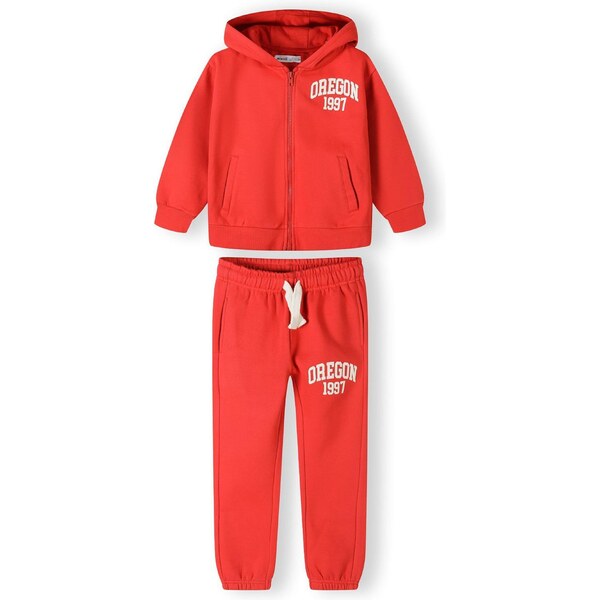 MINOTI Joggingová súprava červená / biela 65661130