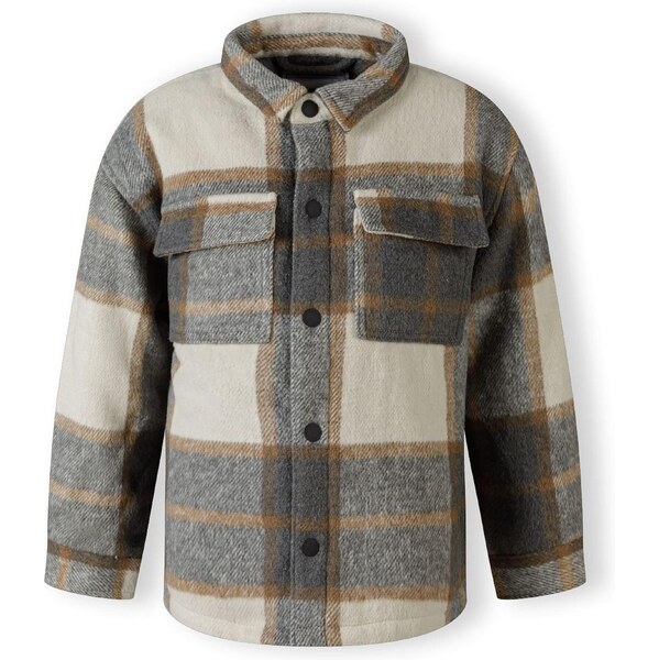 MINOTI Prechodná bunda krémová / pueblo / tmavosivá 65661105