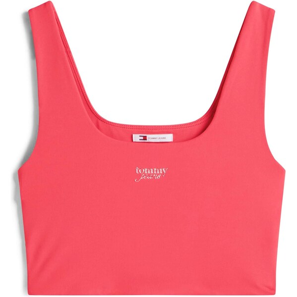 Tommy Jeans Top svetločervená / strieborná 65891502