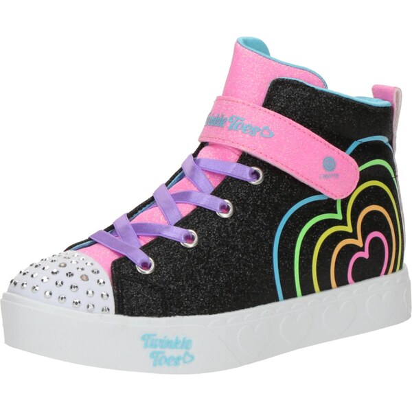 SKECHERS Tenisky HEART STEPS azúrová / svetloružová / čierna / biela 65286927