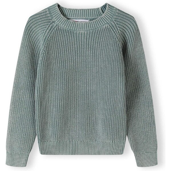 MINOTI Sveter pastelovo zelená 65707637