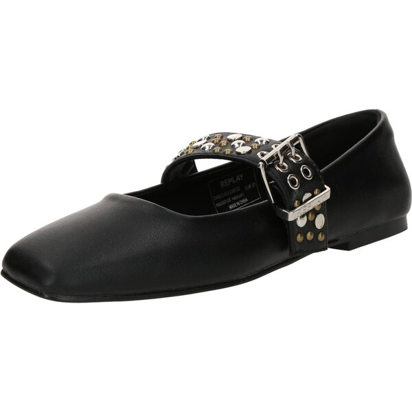 REPLAY Baleríny s ramienkom čierna 65663251