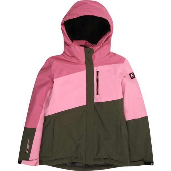 KILLTEC Outdoorová bunda KOW 218 olivová / ružová / ružová 65889859