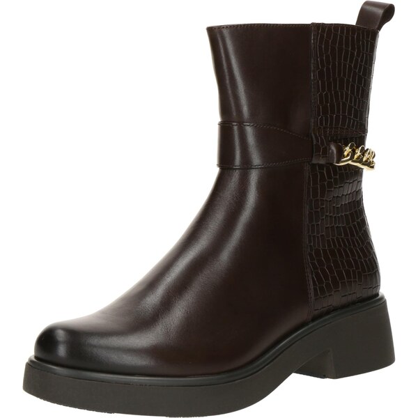 CAPRICE Členkové čižmy tmavohnedá 65707601