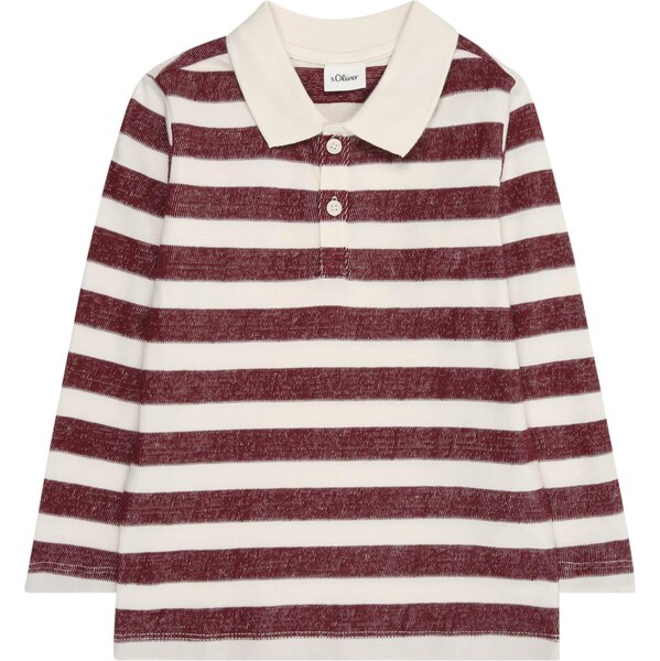 s.Oliver Tričko hrdzavo červená / biela 65966790