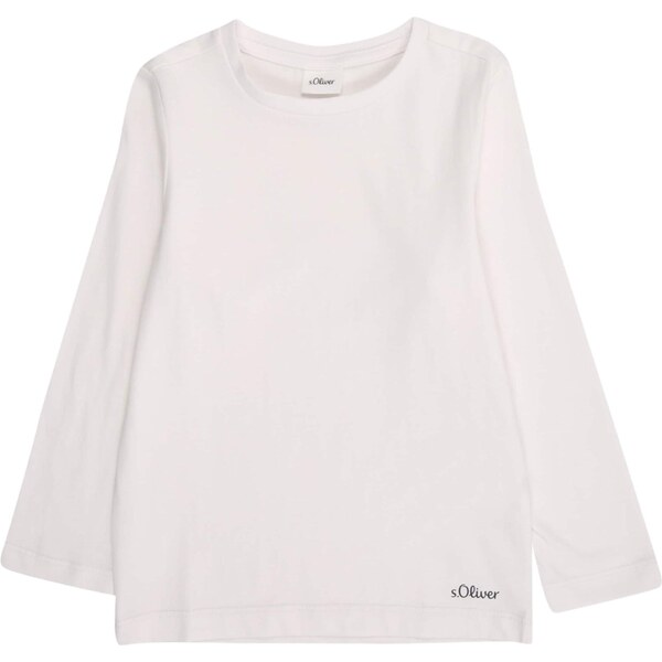 s.Oliver Tričko čierna / biela 65889876